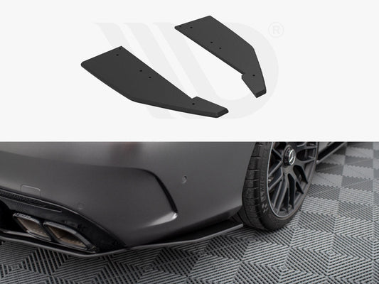 Maxton Design - STREET PRO REAR SIDE SPLITTERS MERCEDES-AMG C63 SEDAN / ESTATE W205 FACELIFT