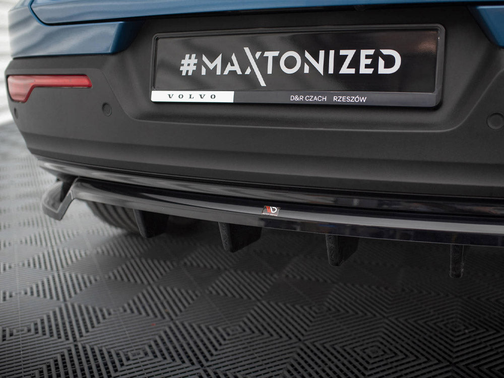 Maxton Design - CENTRAL REAR SPLITTER (VERTICAL BARS) VOLVO C40 MK1