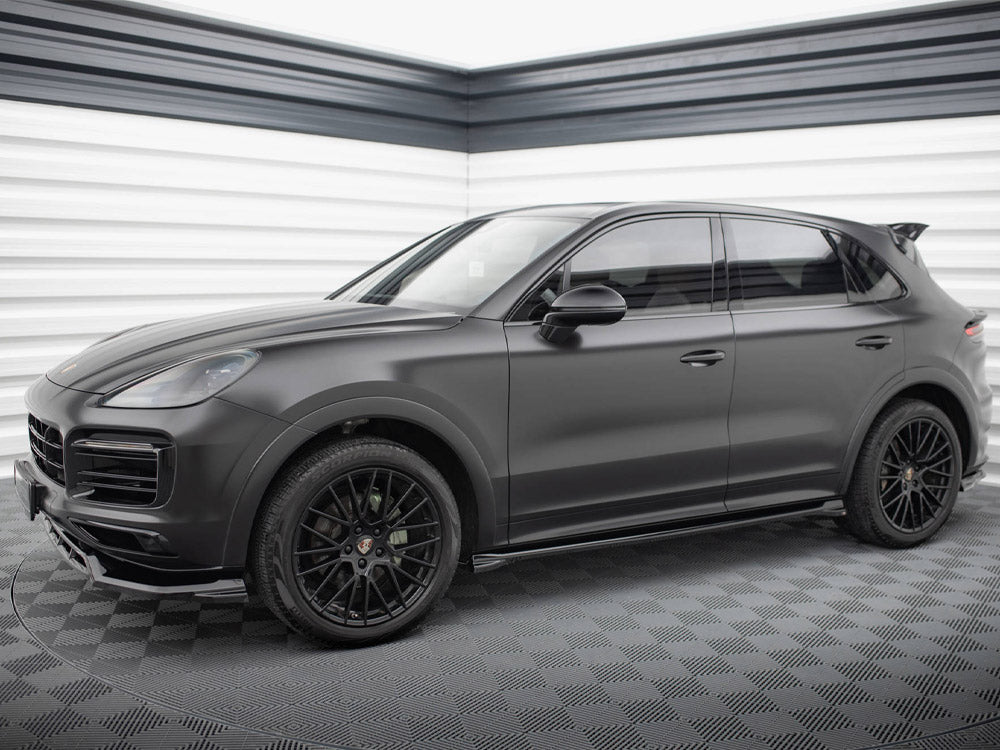 Maxton Design - SIDE SKIRTS DIFFUSERS PORSCHE CAYENNE SPORT DESIGN MK3