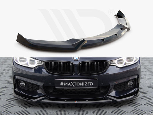 Maxton Design - FRONT SPLITTER V.5 BMW 4 COUPE / GRAN COUPE / CABRIO M-PACK F32 / F36 / F33