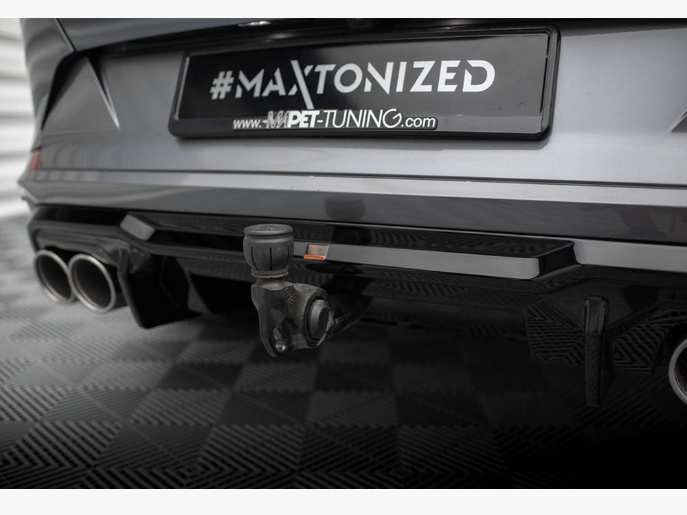 Maxton Design - Rear Valance V.3 + Exhaust Ends Imitation Cupra Formentor Mk1