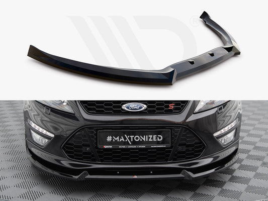 Maxton Design - Front Splitter V.2 Ford Mondeo ST-Line Estate Mk4 Facelift