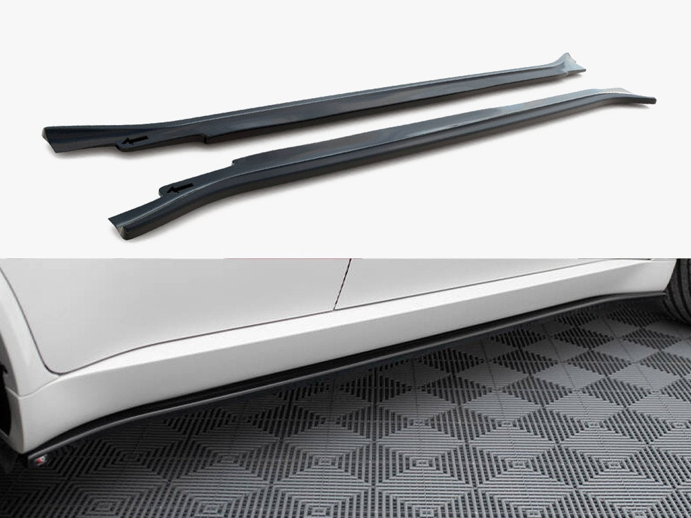 Maxton Design - Aftermarket  SIDE SKIRTS DIFFUSERS BMW X5 E70 FACELIFT M SPORT