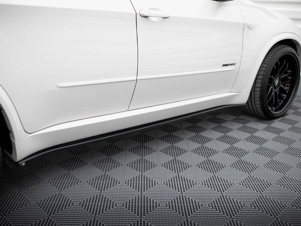 Maxton Design - Aftermarket  SIDE SKIRTS DIFFUSERS BMW X5 E70 FACELIFT M SPORT