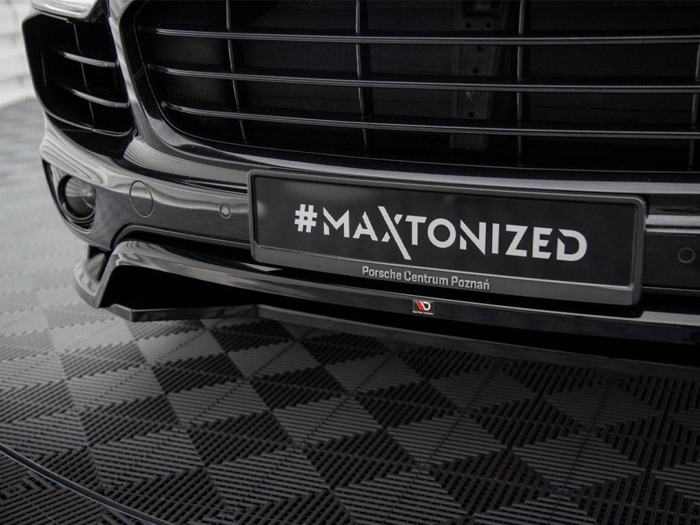 Maxton Design - FRONT SPLITTER PORSCHE CAYENNE MK2 FACELIFT