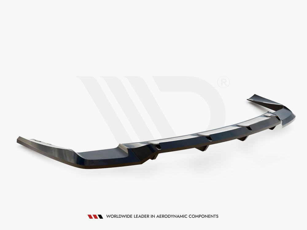Maxton Design - CENTRAL REAR SPLITTER (VERTICAL BARS) MERCEDES-AMG CLA 45 C117 FACELIFT