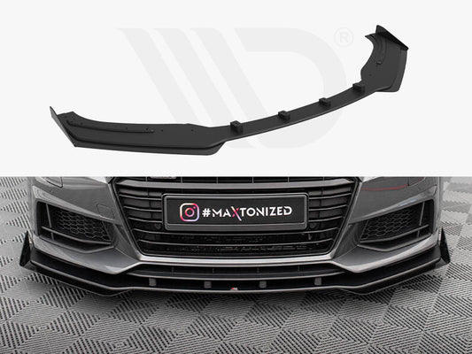 Maxton Design - Street PRO Front Splitter + Flaps Audi TT S / S-Line 8S