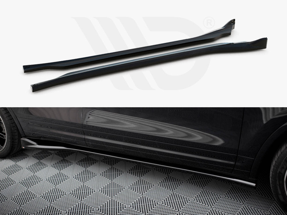 Maxton Design - SIDE SKIRTS DIFFUSERS PORSCHE CAYENNE MK2 FACELIFT