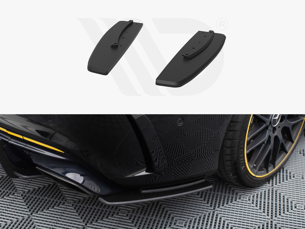 Maxton Design - STREET PRO REAR SIDE SPLITTERS MERCEDES-AMG CLA 45 C117 FACELIFT