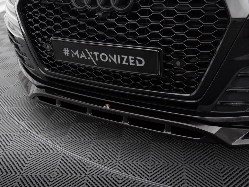 Maxton Design - FRONT SPLITTER V.2 AUDI SQ7 / Q7 S-LINE MK2