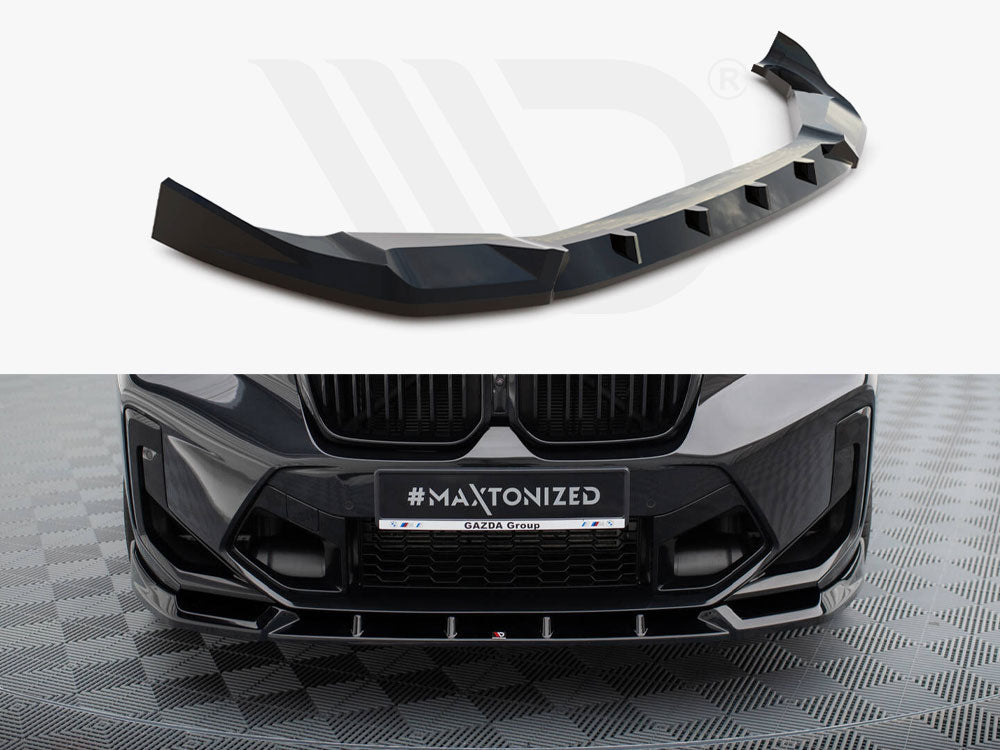 Maxton Design - FRONT SPLITTER V.1 BMW X3 M F97 FACELIFT