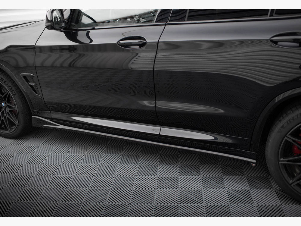 Maxton Design - Side Skirts Diffusers BMW X3 M F97 / F97 Facelift