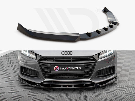Maxton Design - FRONT SPLITTER V.2 AUDI TT S / S-LINE 8S