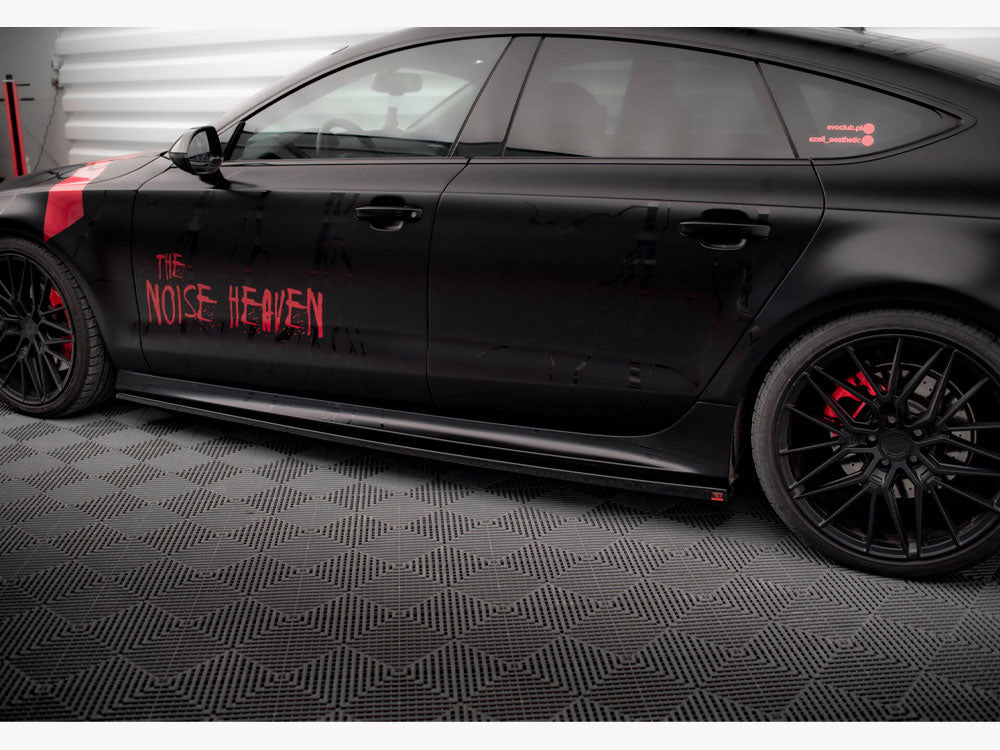 Maxton Design - Side Skirts Diffusers V.3 Audi RS7 C7