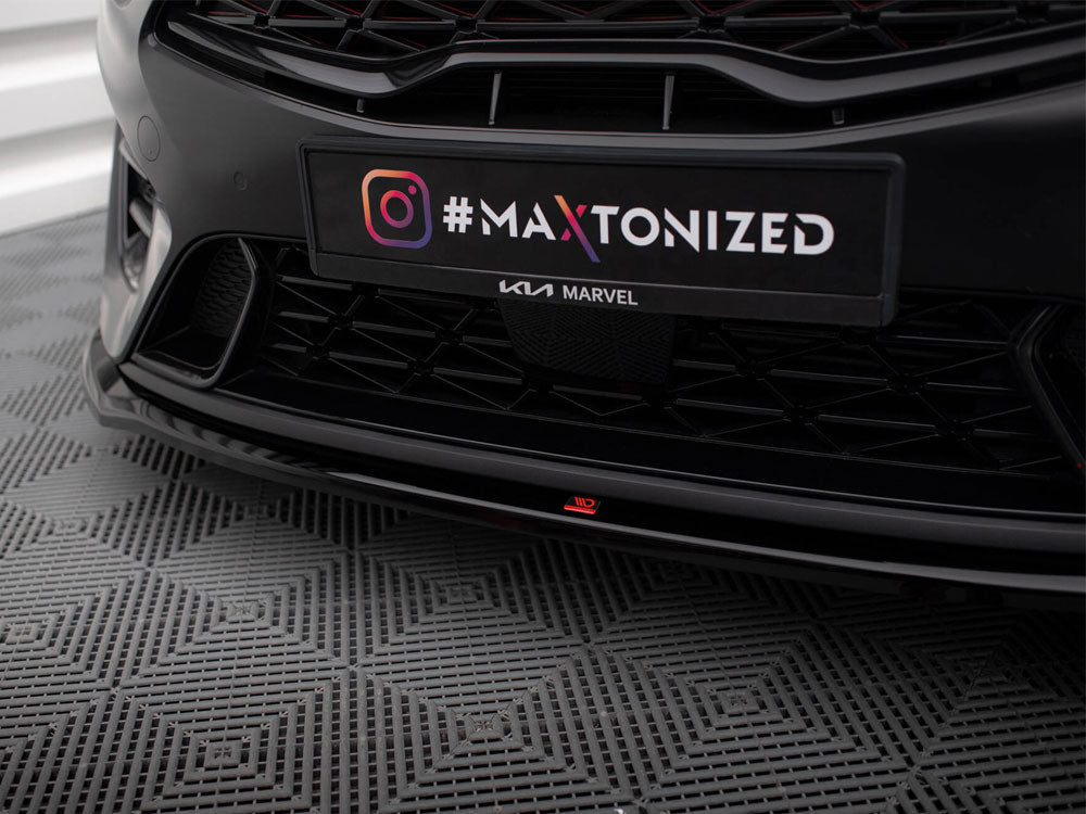 Maxton Design - Front Splitter V.1 Kia Proceed GT Mk3 Facelift / Ceed GT / GT - Line Mk1 Facelift