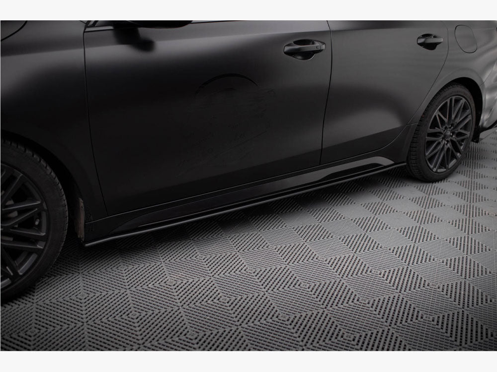 Maxton Design - Street PRO Side Skirts Diffusers Kia Proceed GT / GT-Line Mk1 Facelift / Ceed GT Mk3 Facelift