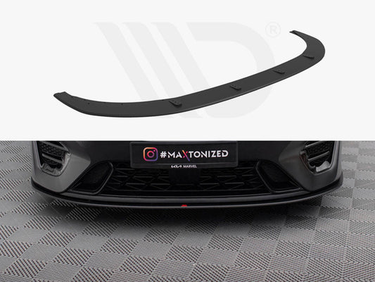 Maxton Design - Street PRO Front Splitter Kia Proceed GT Mk3 Facelift / Ceed GT / GT - Line Mk1 Facelift