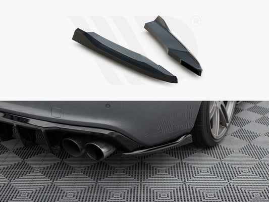 Maxton Design - Rear Side Splitters Audi S5 / A5 S-Line 8T Facelift