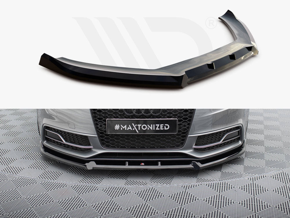 Maxton Design - FRONT SPLITTER V.3 AUDI S5 / A5 S-LINE COUPE / SPORTBACK 8T FACELIFT
