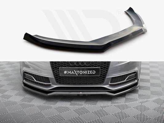 Maxton Design - FRONT SPLITTER V.4 AUDI S5 / A5 S-LINE COUPE / SPORTBACK 8T FACELIFT