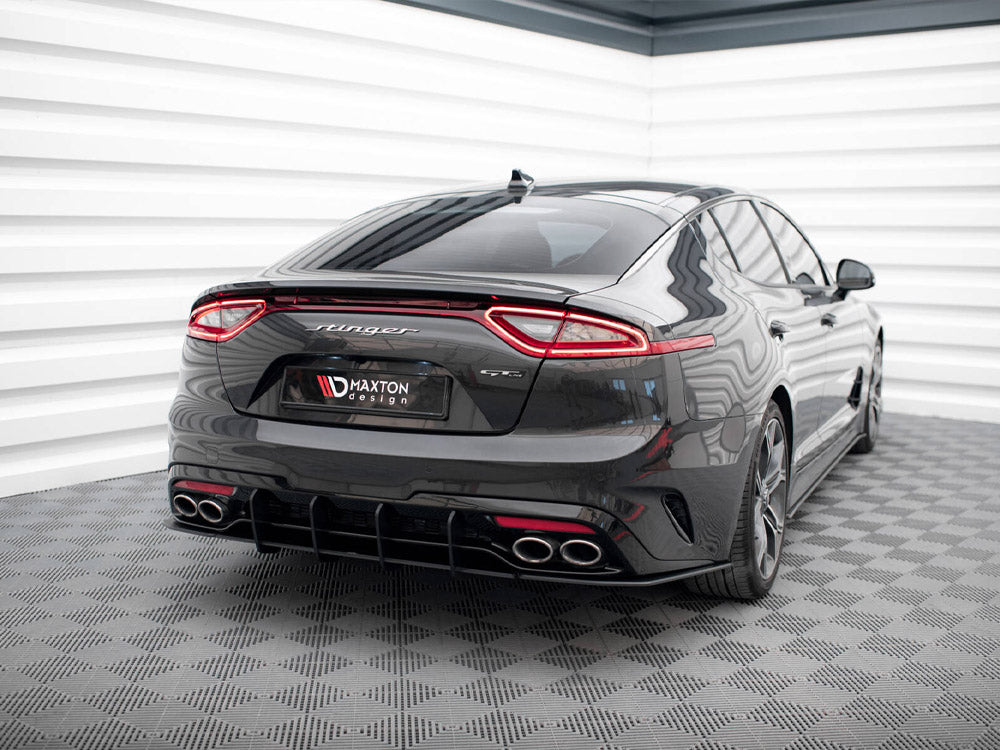 Maxton Design - STREET PRO REAR SIDE SPLITTERS KIA STINGER GT-LINE MK1