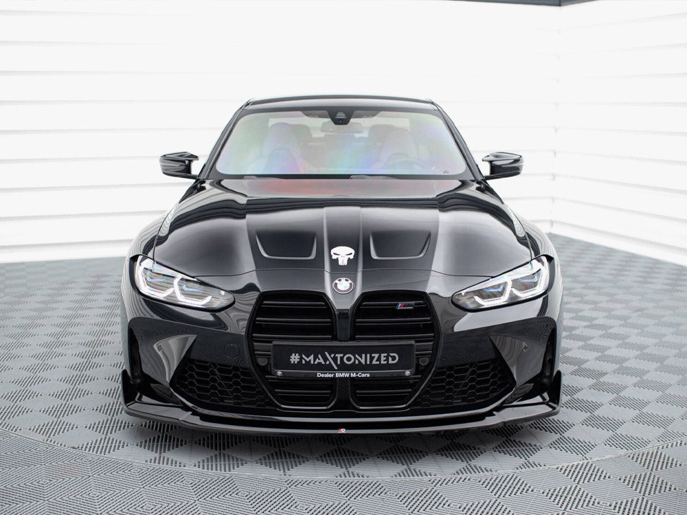Maxton Design - Front Splitter V.4 CSL Look BMW M4 G82 / G82 Facelift