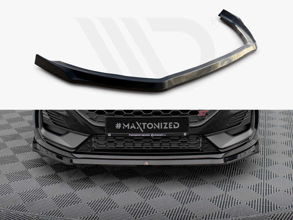 Maxton Design - FRONT SPLITTER V.3 FORD FIESTA ST / ST-LINE MK8/8.5