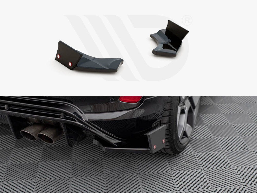 Maxton Design - REAR SIDE SPLITTERS V.4 + FLAPS FORD FIESTA ST MK8/8.5