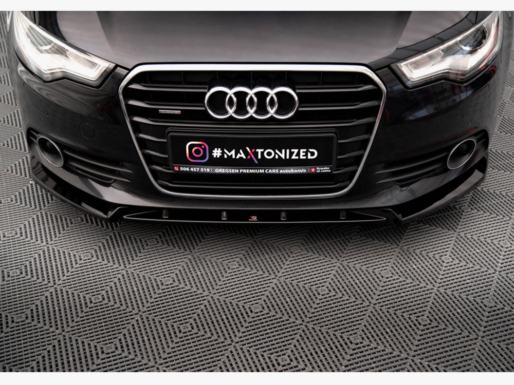 Maxton Design - FRONT SPLITTER V.2 AUDI A6 C7
