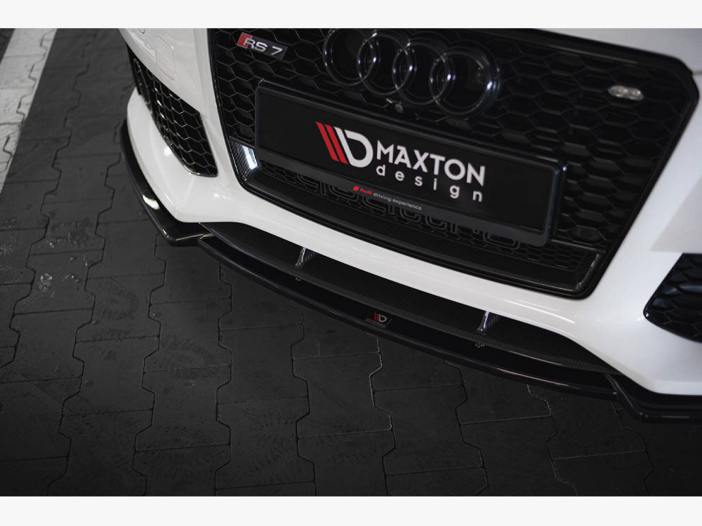 Maxton Design - Front Splitter V.3 Audi RS7 C7