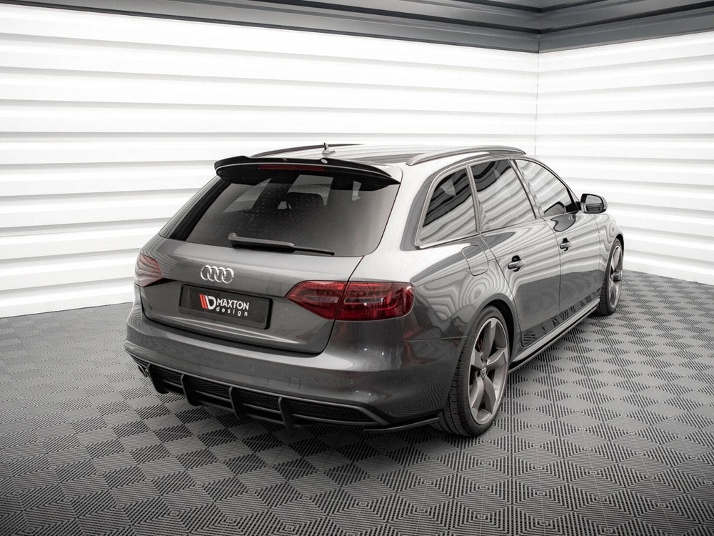 Maxton Design - Street PRO Rear Diffuser Audi A4 S-Line B8 Facelift