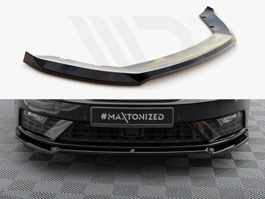 Maxton Design - FRONT SPLITTER V.2 SEAT LEON MK3 FACELIFT