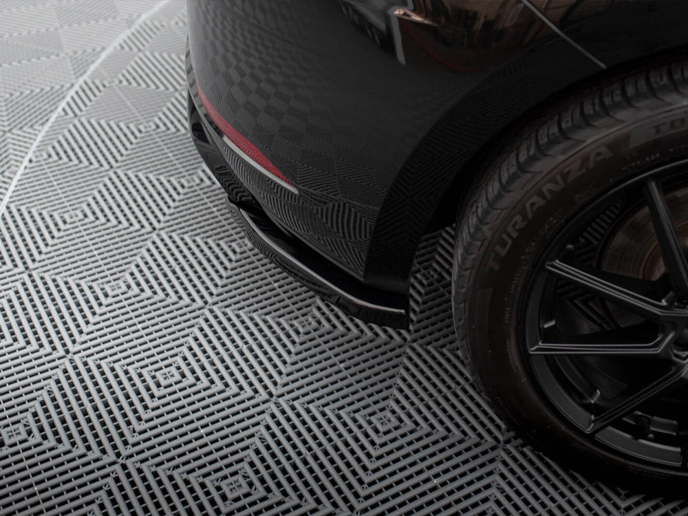 Maxton Design - REAR SIDE SPLITTERS V.2 SEAT LEON HATCHBACK MK3 FACELIFT