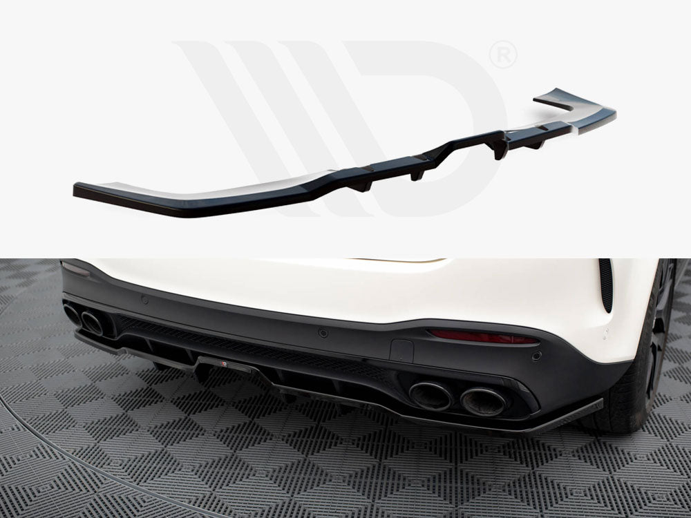 Maxton Design - Rear Splitter (Vertical Bars) Mercedes-AMG GLE 53 / 63 W167 / W167 Facelift