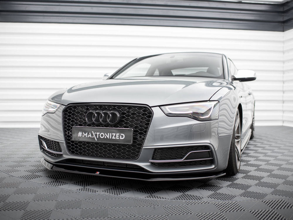 Maxton Design - FRONT SPLITTER V.1 AUDI S5 / A5 S-LINE 8T FACELIFT