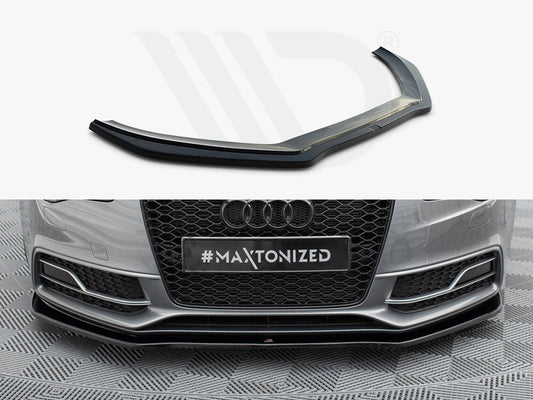 Maxton Design - FRONT SPLITTER V.2 AUDI S5 / A5 S-LINE 8T FACELIFT