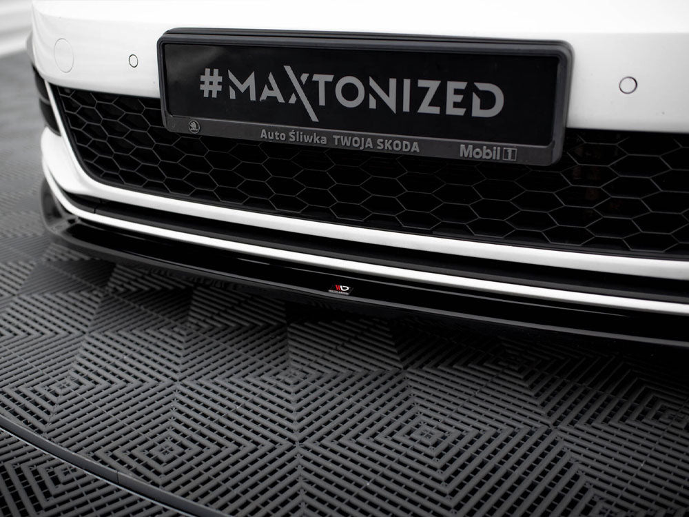 Maxton Design - Front Splitter V.2 Volkswagen Golf GTI / GTD Mk7 Facelift