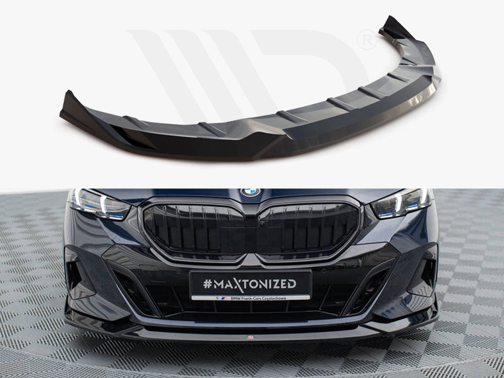 Maxton Design - Front Splitter V.2 BMW 5 / i5 M-Pack Sedan / Touring G60 / G61