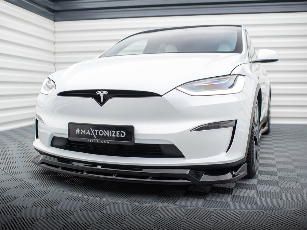 Maxton Design - FRONT SPLITTER V.1 TESLA MODEL X MK1 FACELIFT