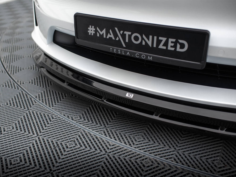 Maxton Design - FRONT SPLITTER V.1 TESLA MODEL X MK1 FACELIFT