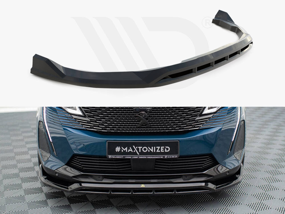 Maxton Design - FRONT SPLITTER PEUGEOT 3008 GT-LINE MK2 FACELIFT