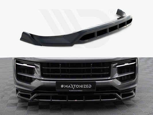 Maxton Design - Front Splitter Porsche Cayenne Cayenne SUV / Coupe Mk3 Facelift