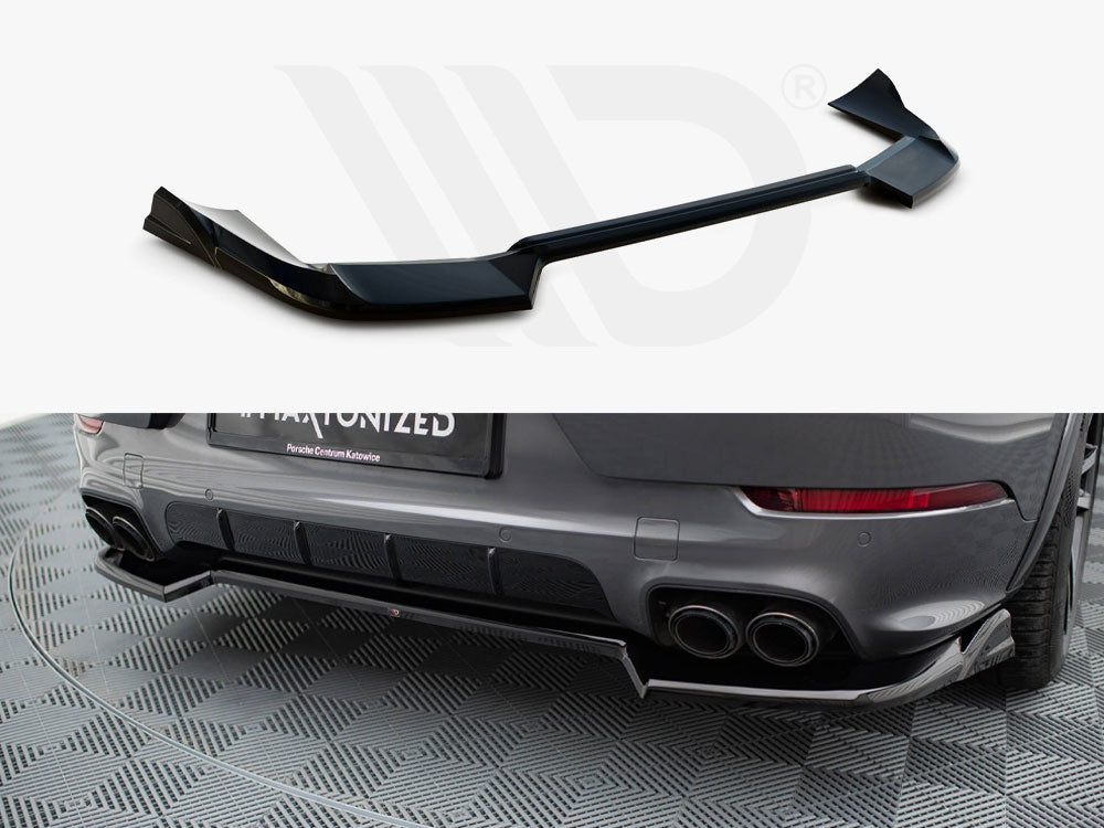 Maxton Design - Rear Splitter Porsche Cayenne SUV / Coupe Mk3 Facelift