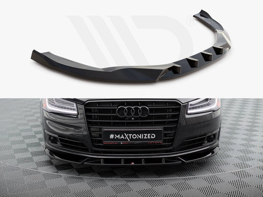 Maxton Design - FRONT SPLITTER AUDI A8 D4 FACELIFT