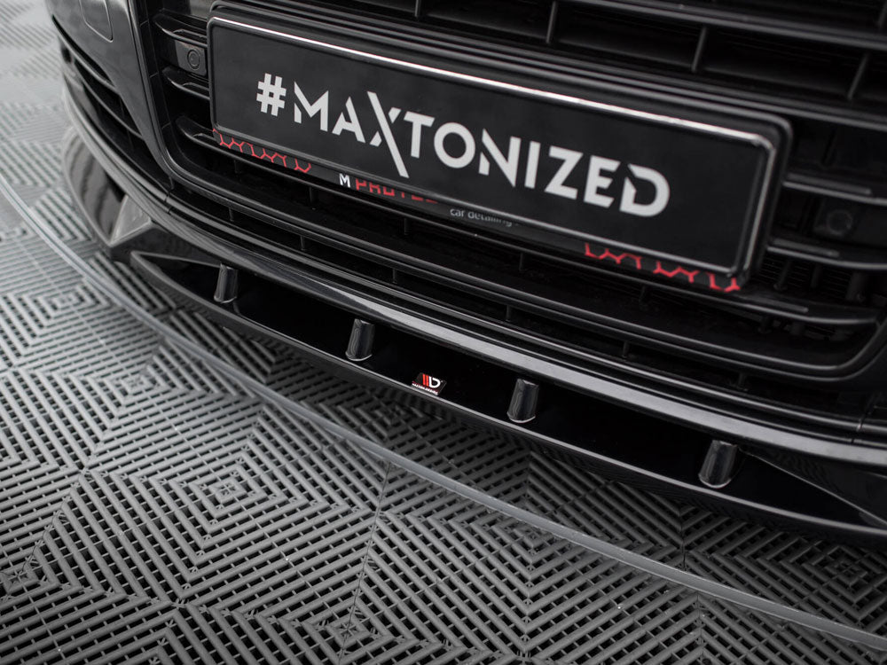 Maxton Design - FRONT SPLITTER AUDI A8 D4 FACELIFT