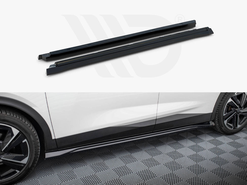 Maxton Design - SIDE SKIRTS DIFFUSERS PEUGEOT 408 MK1