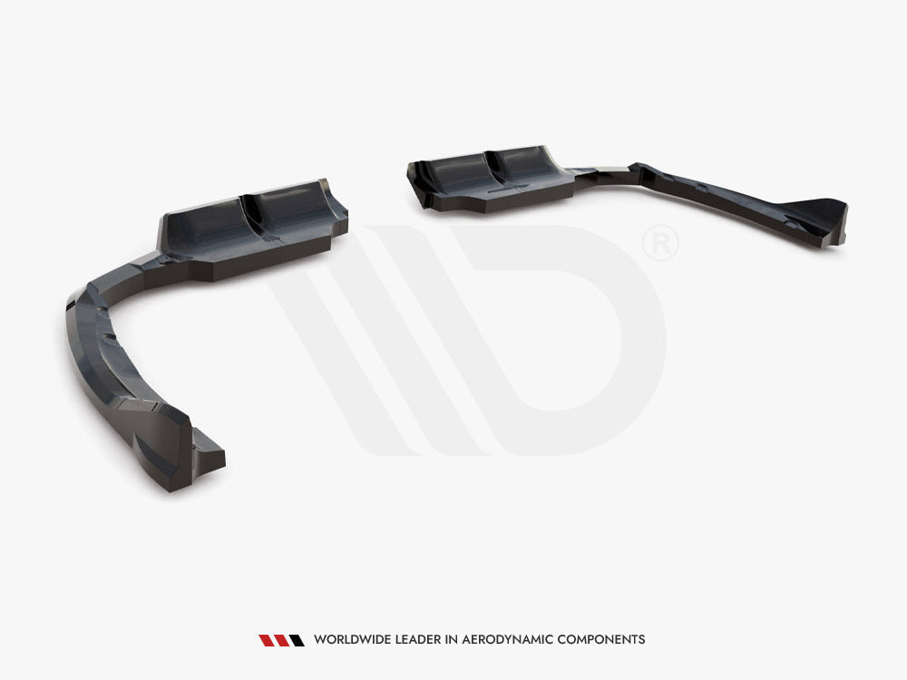 Maxton Design - Central Rear Splitter (Vertical Bars) BMW XM G09