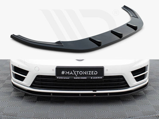 Maxton Design - VW Golf R MK 7 (2013-2016) Front Splitter