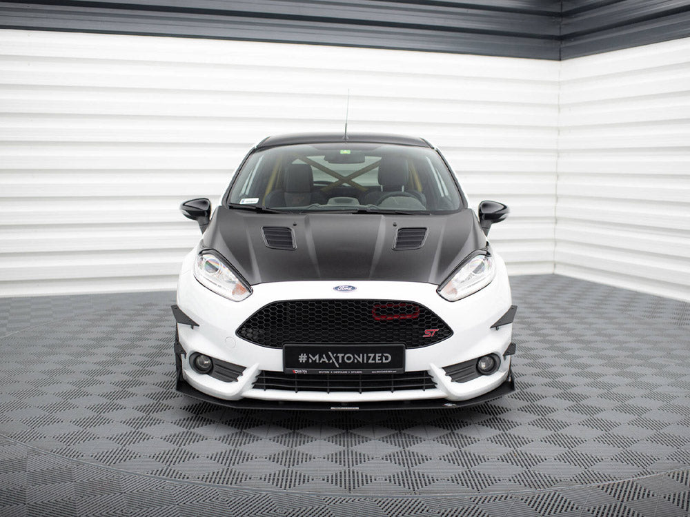 Maxton Design - Front Racing Splitter V.3 Ford Fiesta MK7 ST Facelift (2013-2017)