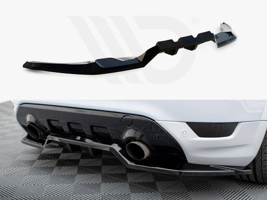 Maxton Design - CENTRAL REAR SPLITTER (VERTICAL BARS) FORD KUGA ST MK1